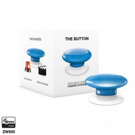 Commande connectée ”The button” - Z-Wave - Bleu