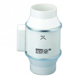 Extracteur de conduit - TD160/100 Ecowatt - 2/9W - 80/180m3/h - 16/31dB