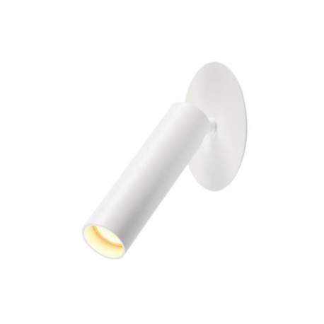 Spot KARPO 30 sur patère - 7,5W - 3000°K - 450lm - Avec ampoule - Blanc