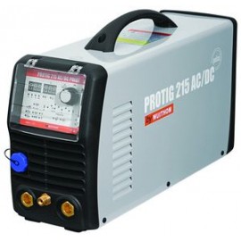 Poste à souder portatif Protig 215 AC/DC - 200A - TIG pulsé - ø1.6 à 4mm - avec pince de masse et torche TTW26