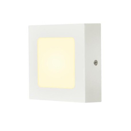 Plafonnier LED SENSER 12 - Blanc - Carré - 8,2W - 3000K