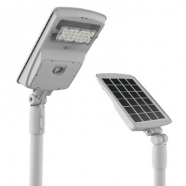 Eclairage de rue solaire - LED - 20W - 5000K