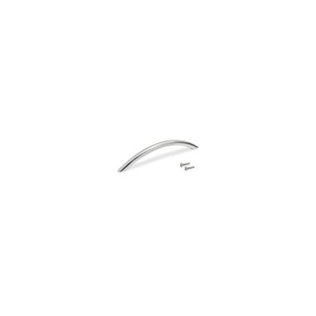 Poignée pour meuble Porto - Entraxe 256mm - Acier - Nickel satiné
