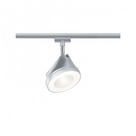 Plafonnier Arena URail - 15W - Chrome - Dimmable - Avec ampoule
