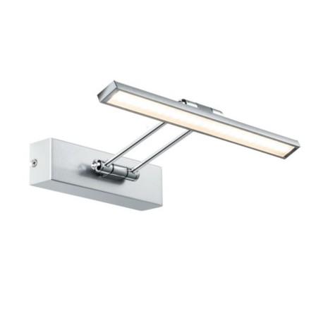 Eclairage tableau LED Galeria Beam Thirty - 5W - Nickel brossé - Avec ampoule