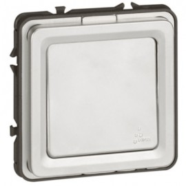 Poussoir inverseur - Soliroc - 2 modules - 6A - Gris