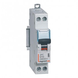 Disjoncteur DNX³ - 10A - 1P+N - Courbe D - Auto/auto