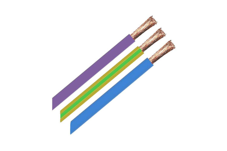 Câble De Terre HO7-VK 35 Mm² Souple - Longueur 5 Mètres - Neuf Non Utilisé - Pour Installation électrique