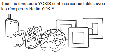 Yokis KITRADIOSAP - Kit radio simple allumage Power