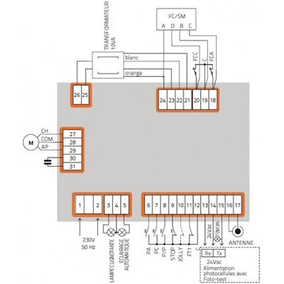 Schema de la ref T101