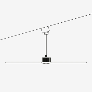 Ventilateur FARO PUNT S plafond pente