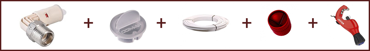 Produits complémentaires coude mâle à visser comap
