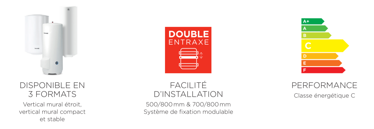 Avantages chauffe eau Steatis Thermor