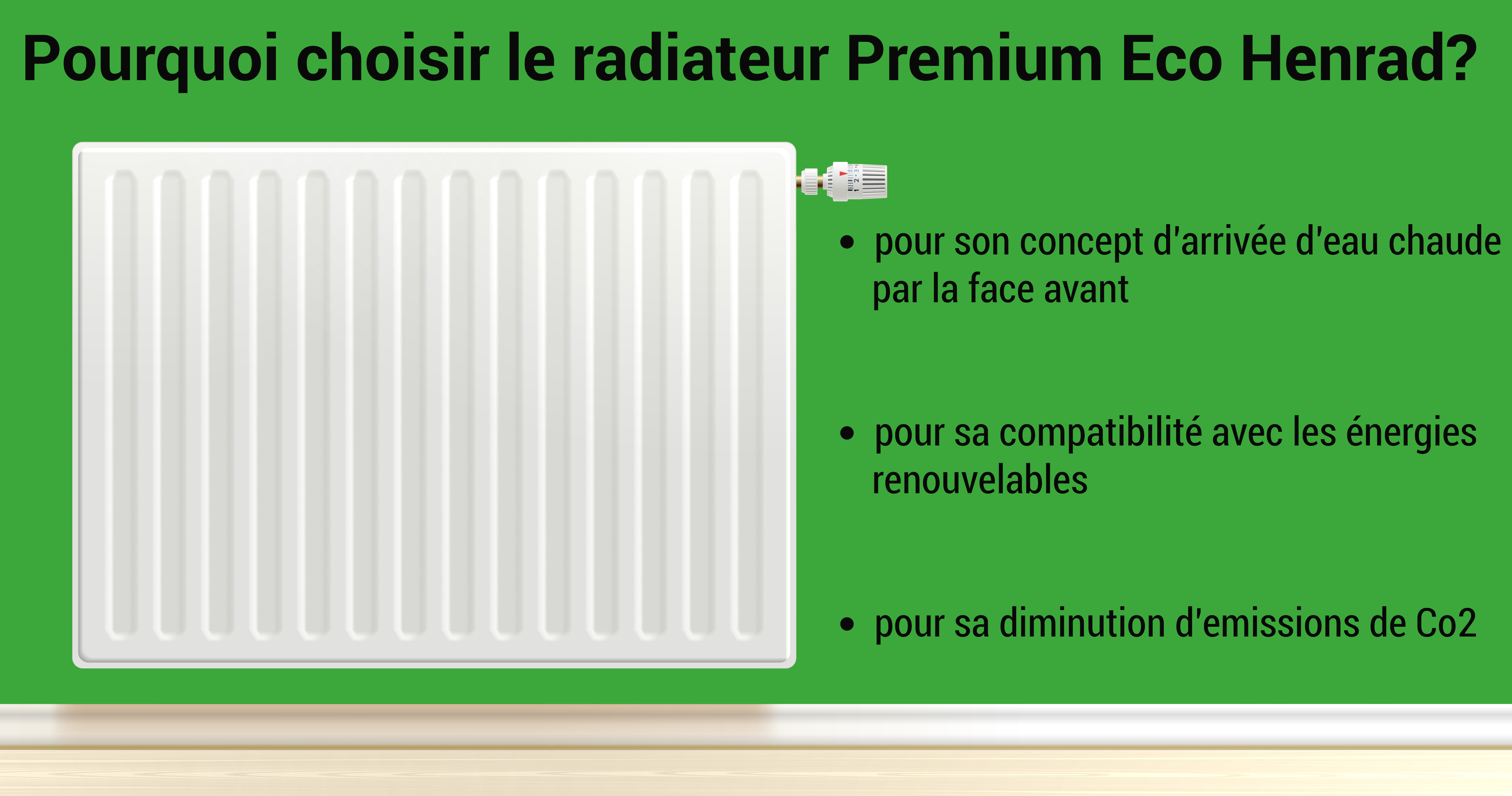 Pourquoi choisir radiateur premium eco Henrad