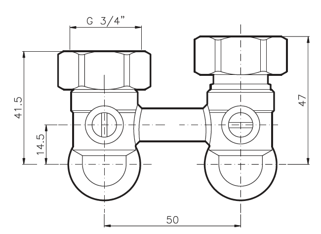 dimensions du répartiteur vérafix