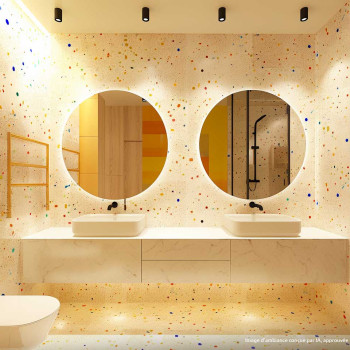 Où placer un miroir de salle de bain ?