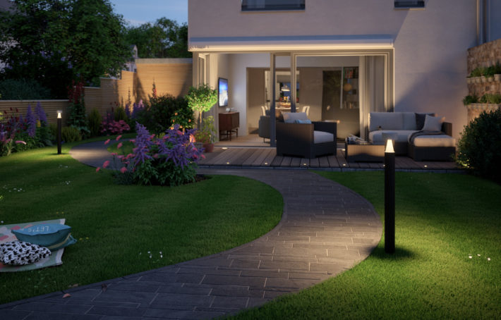 Lampe solaire d'extérieur 8 LED - Éclairage extérieur - Luminaire exterieur  - Jardin et Plein air